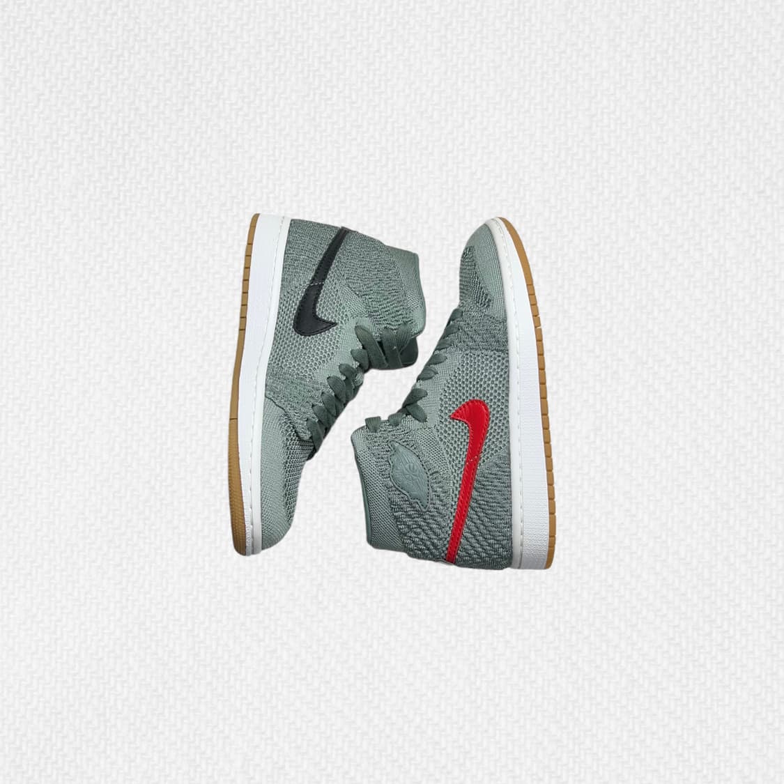 235 GS 조던1 레트로 하이 플라이니트 클레이 그린 상품이미지2