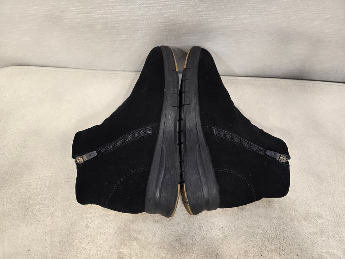 베어파우 키높이 블랙 스웨이드 앵클 부츠 240 상품이미지5