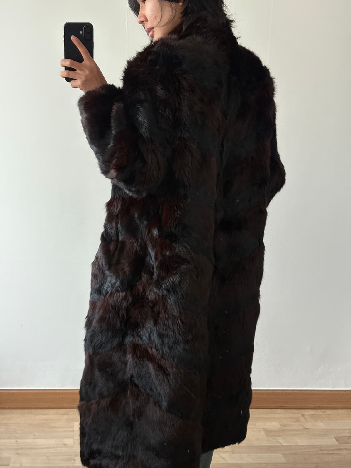 래빗 퍼코트 상품이미지3