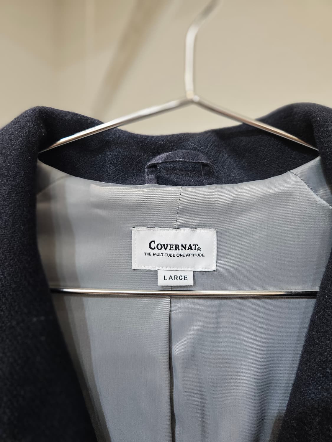 커버낫 울 더플 코트 상품이미지3