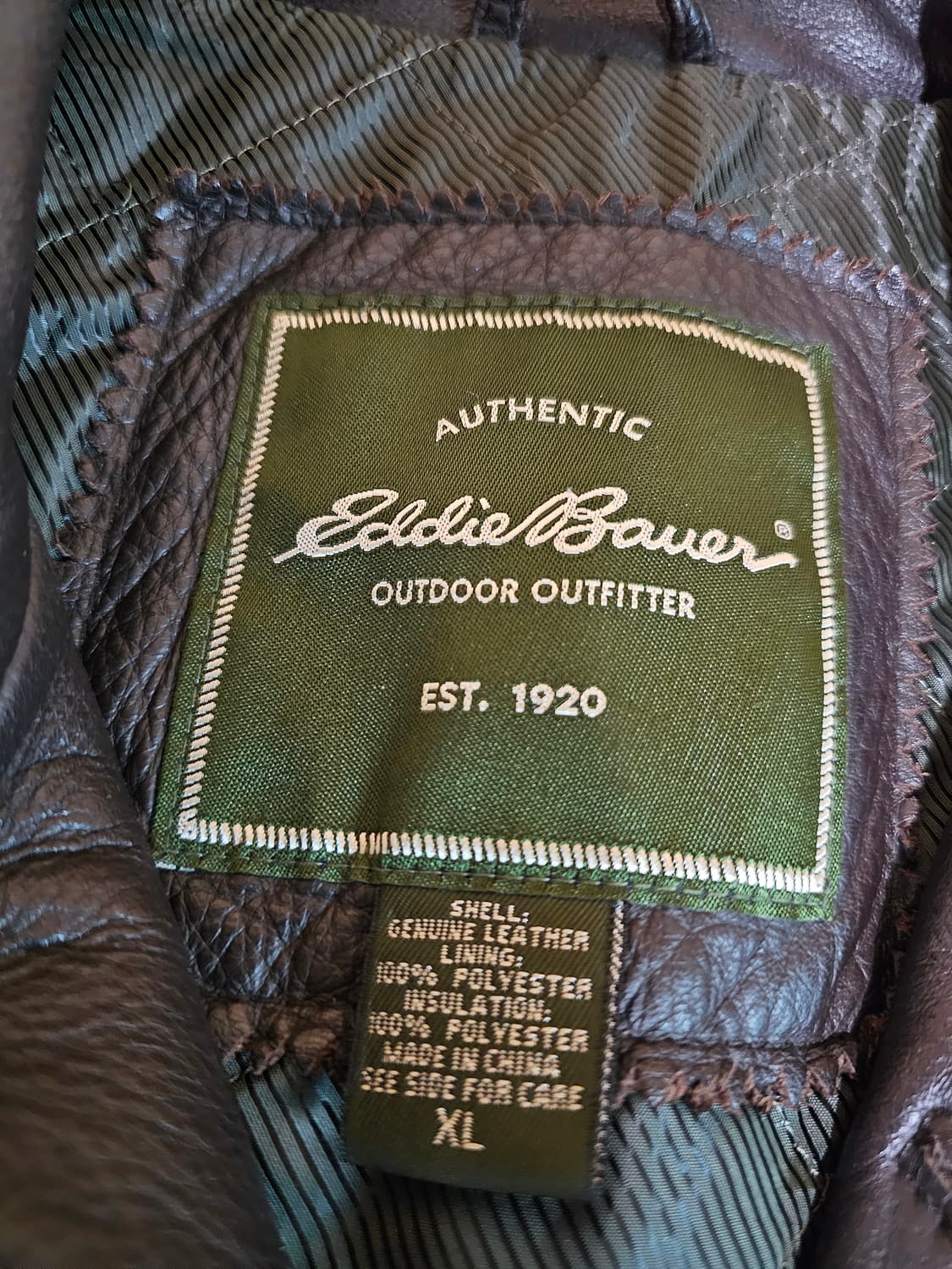 에디바우어 레더 카코트 XL 상품이미지2