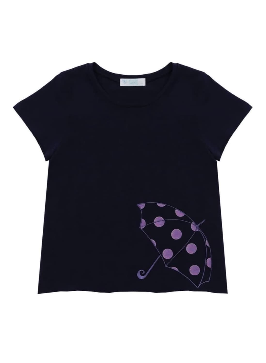 오스하이 엄브렐라 티 umbrella  tee navy 상품이미지1