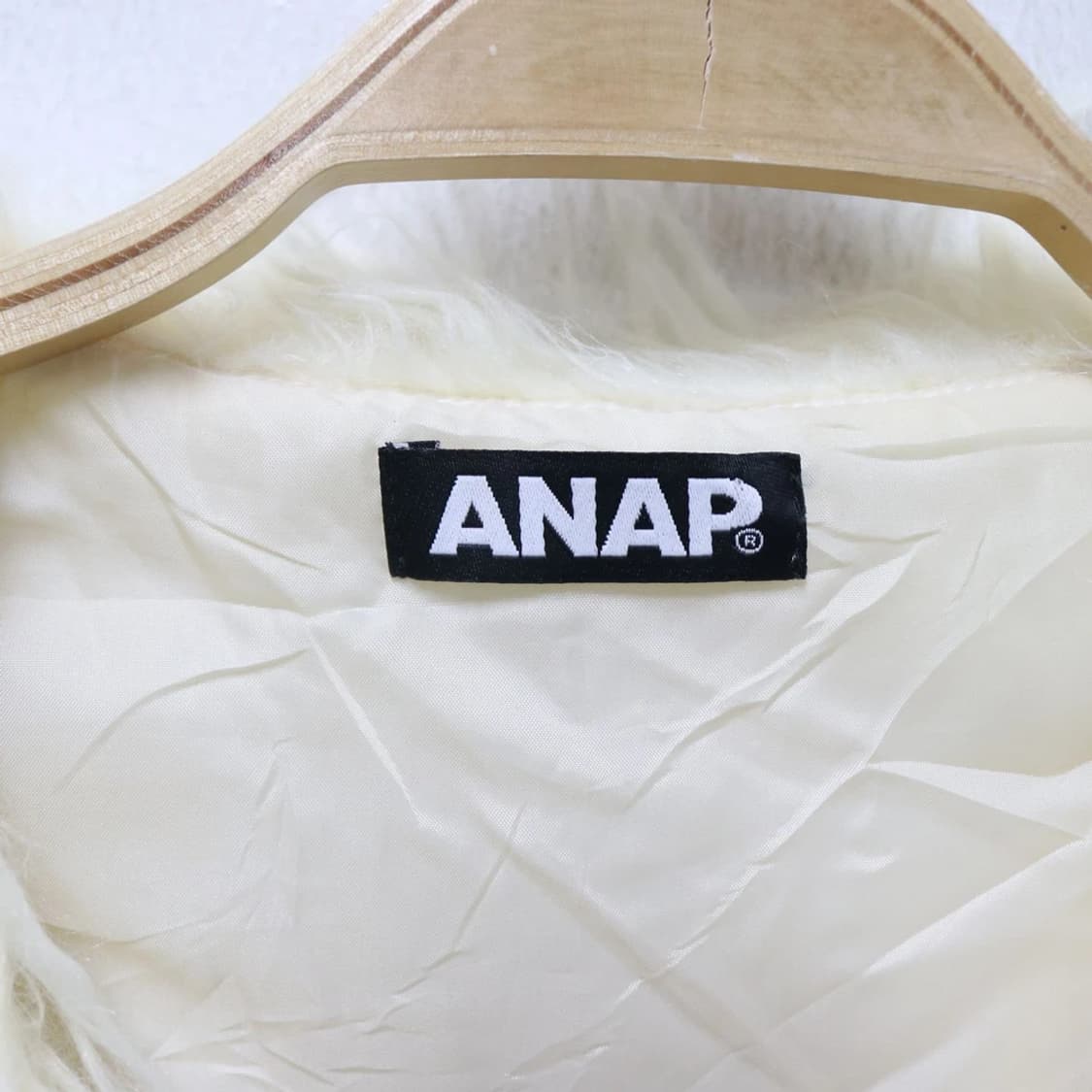 ANAP 아이보리 퍼 베스트 61240 상품이미지8