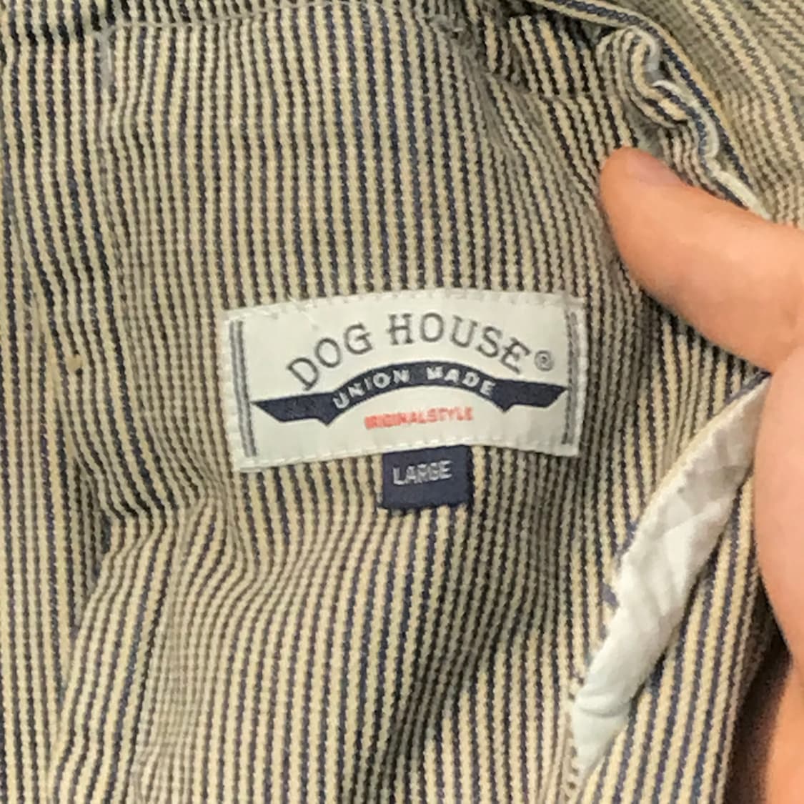 도그하우스 와바시 데님 블루종 자켓 남성 105 110 상품이미지7