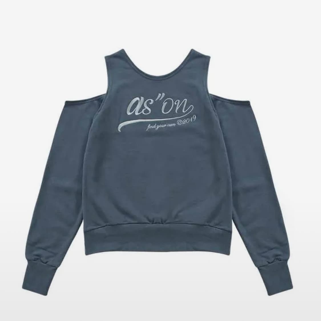 에즈온 as''on  KATE HOLE SWEATSHIRT  상품이미지2