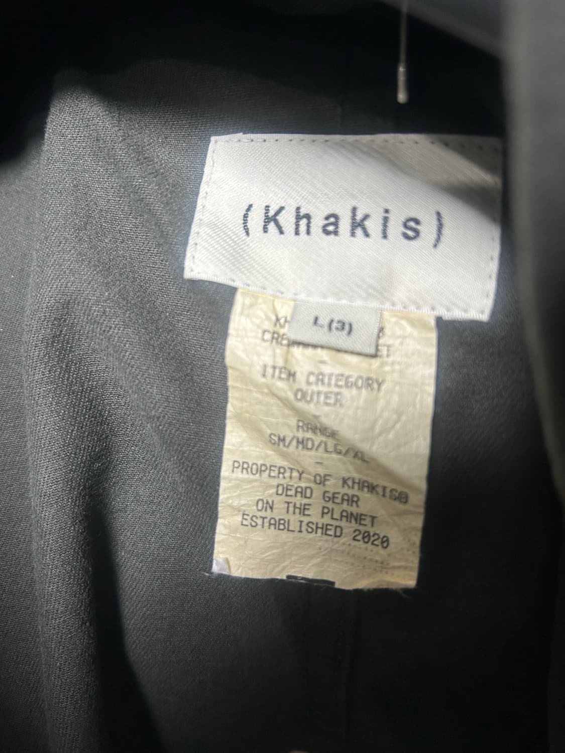 카키스 블레이저 자켓 상품이미지4