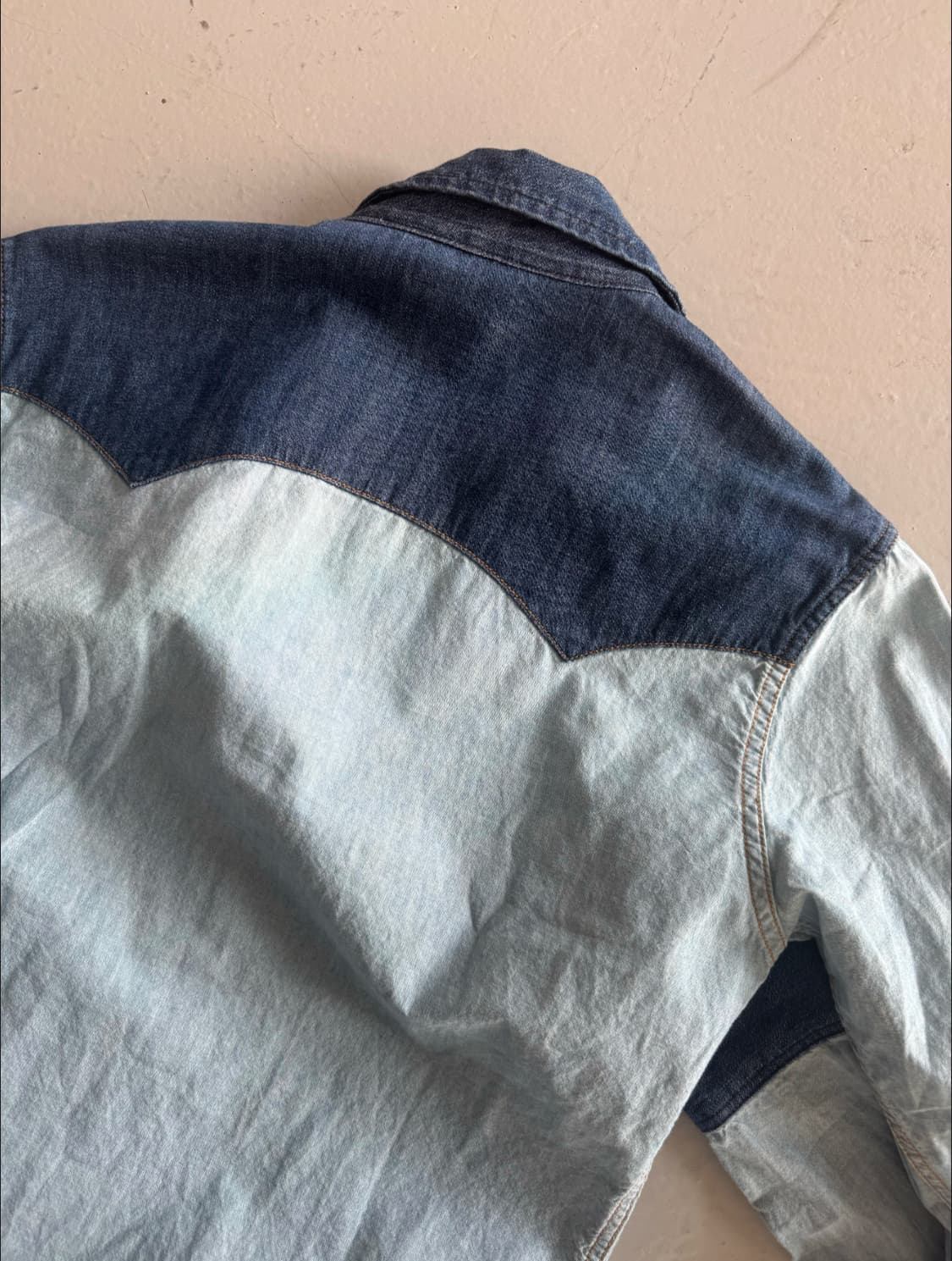 블루블루재팬 웨스턴 데님 셔츠  상품이미지4