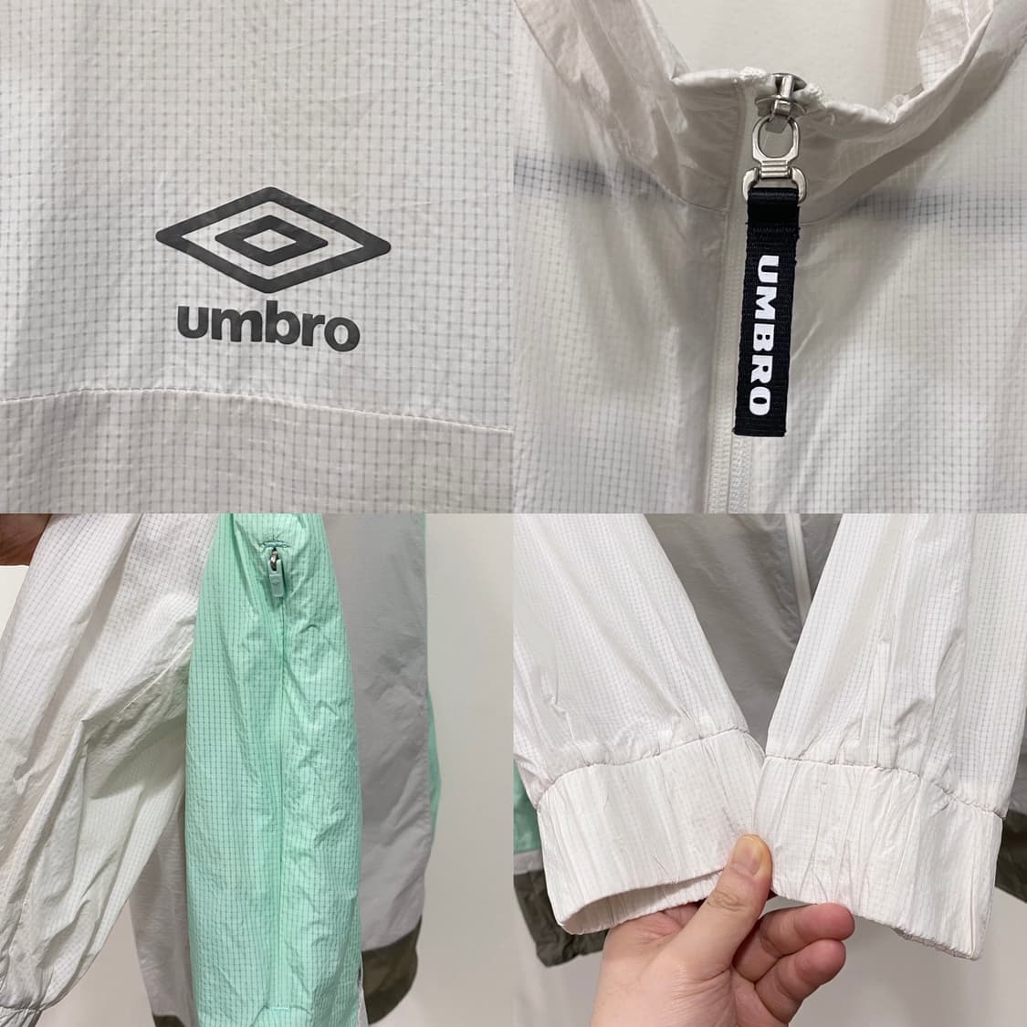 엄브로 플라이트 립스탑 경량 바람막이 상품이미지6