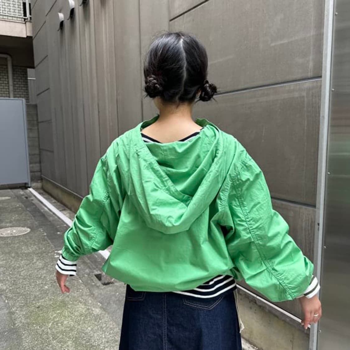 BEAMS BOY Side Button Anorak 상품이미지4