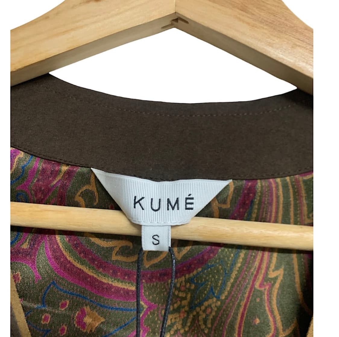 쿠메 컬러 블록 스웻이드 베스트 S 상품이미지4