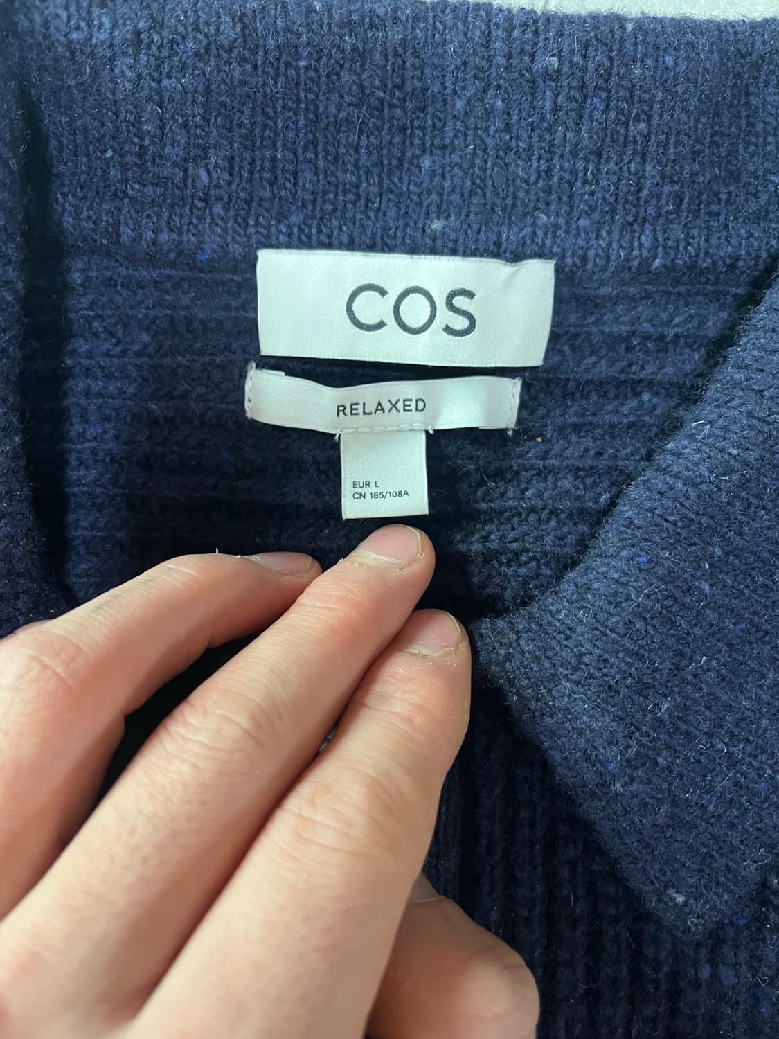 코스 하프집업 니트 상품이미지2