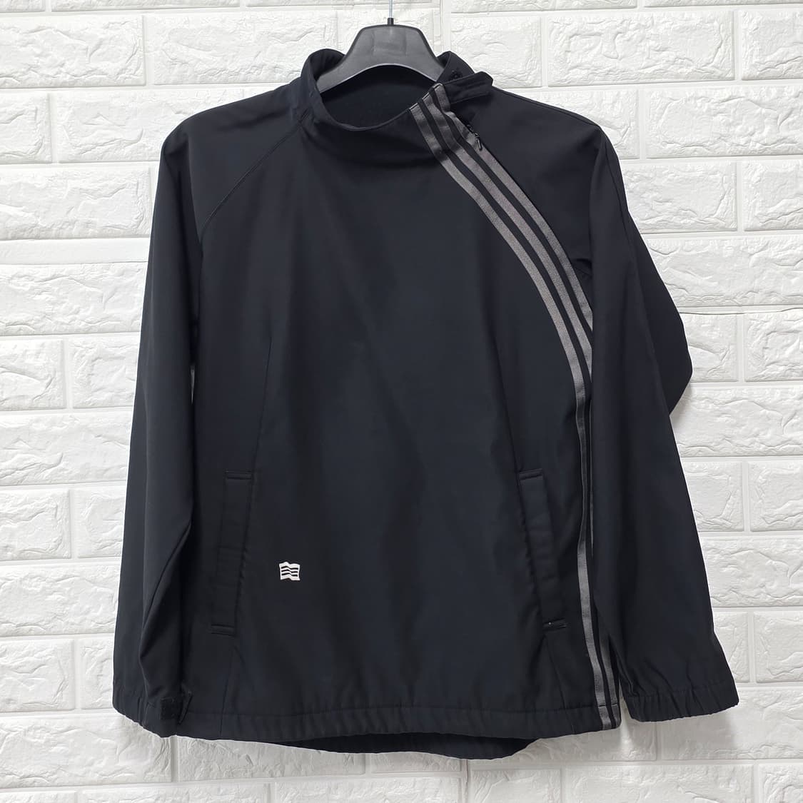 택포) 아디다스 블랙 아노락 바람막이 M 상품이미지1