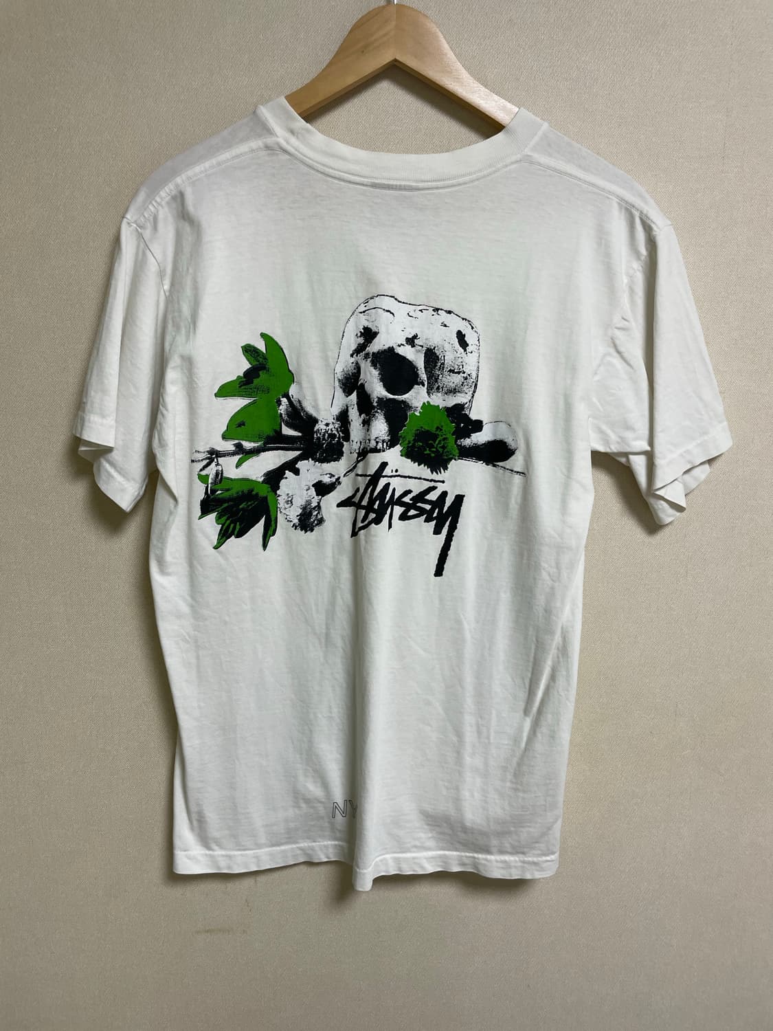 90’s old stussy 스컬 크레스트 티셔츠  상품이미지3