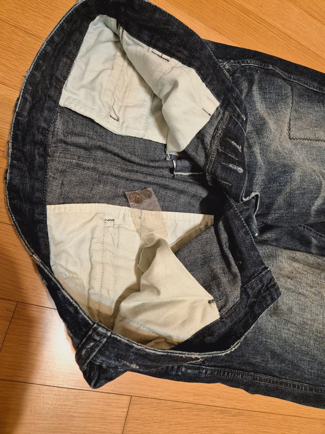 랄프로렌 폴로 더티 워싱 데님 팬츠 상품이미지4