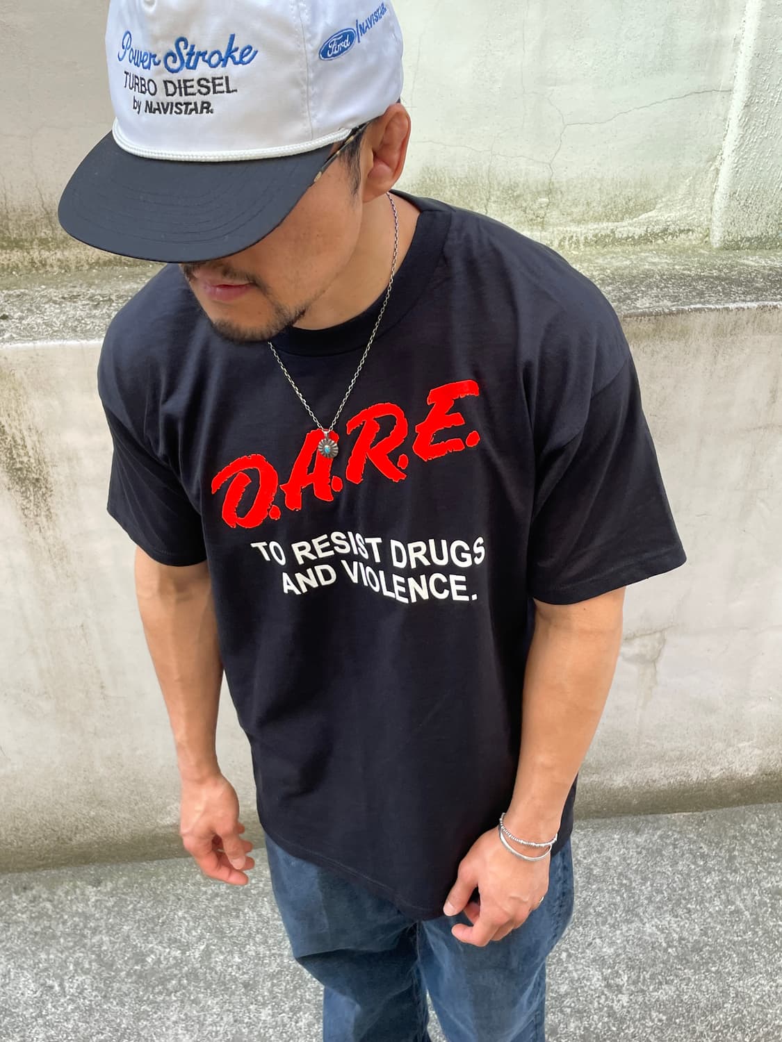 Dead stock)90s D.A.R.E. t-shirt 상품이미지1