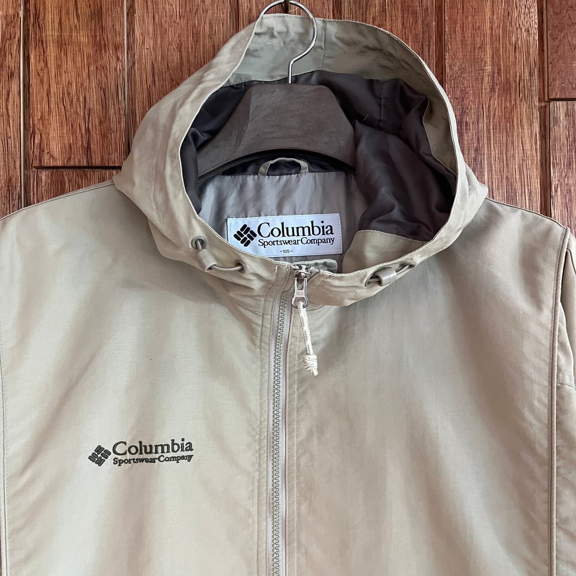 컬럼비아 베이지 바람막이 상품이미지3