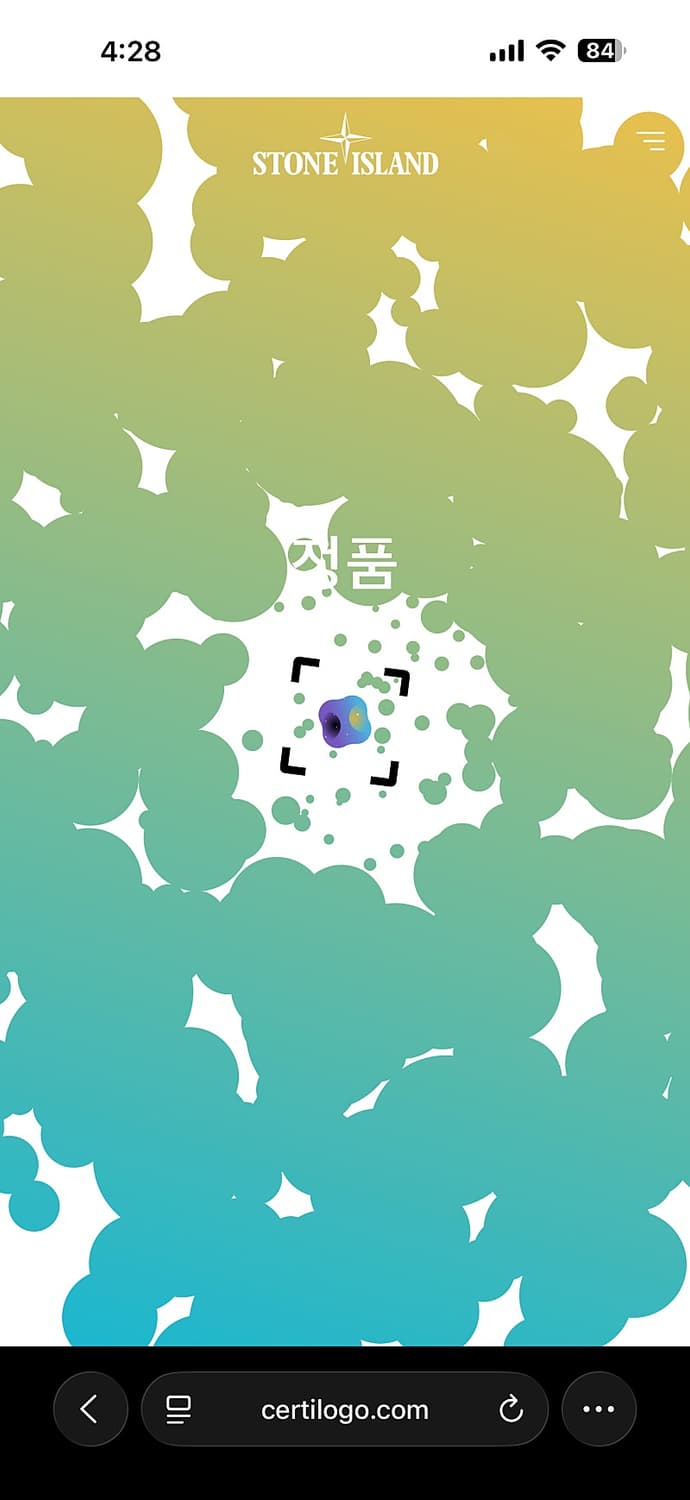 스톤 아일랜드 와펜 패치 투포켓 셔츠 자켓 남성용 105사이즈 상품이미지8