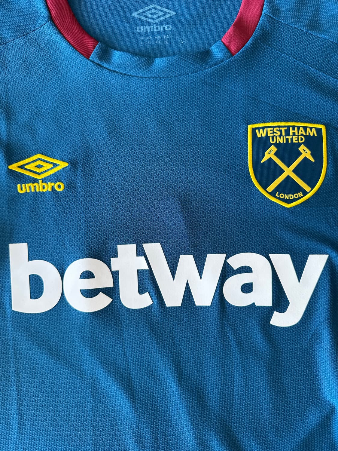 [2XL/110]18-19 웨스트햄 어웨이 치차리토 WHM18AS022U 상품이미지3