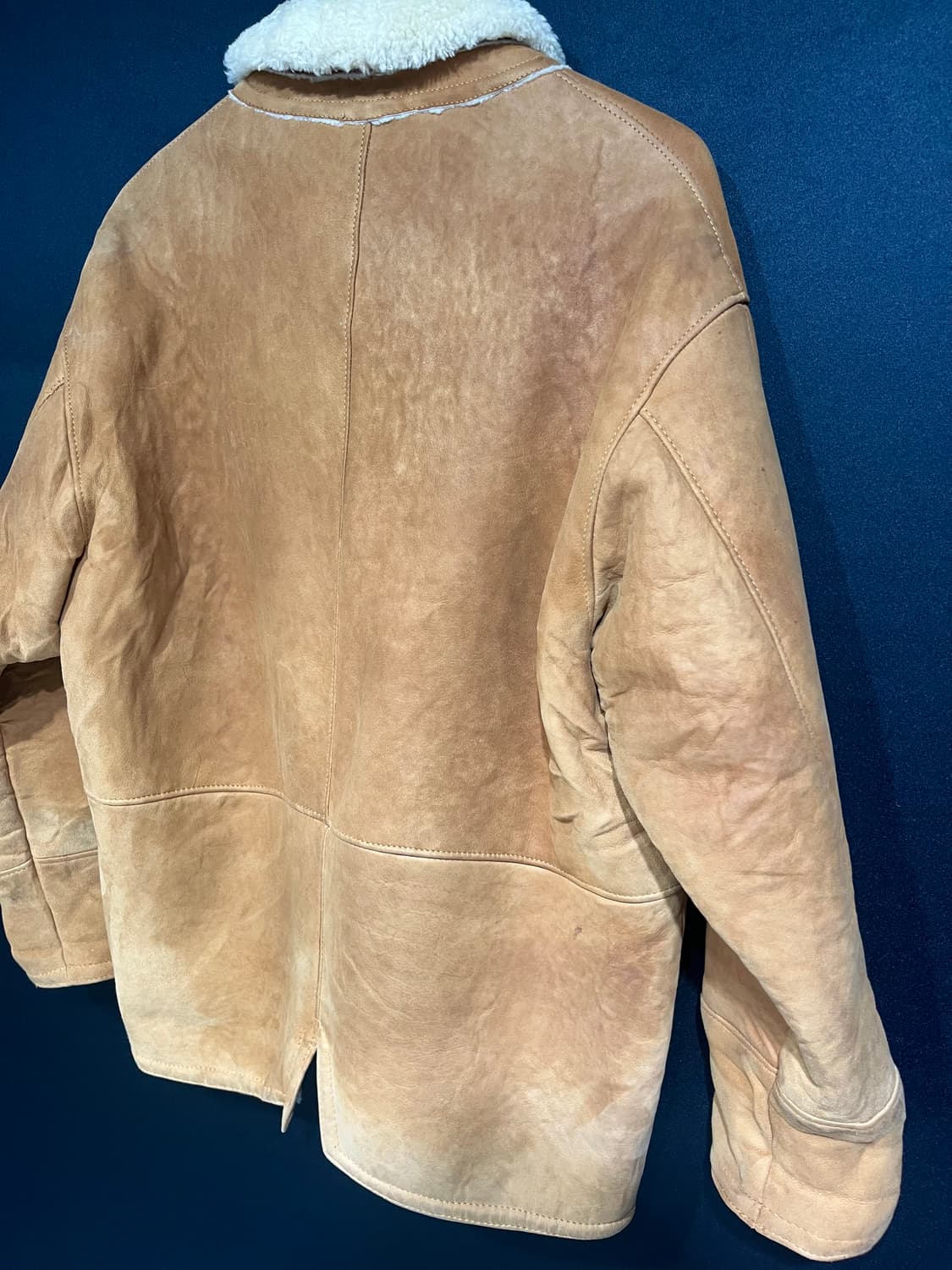 유럽 스웨이드 양털 무스탕 자켓 상품이미지7