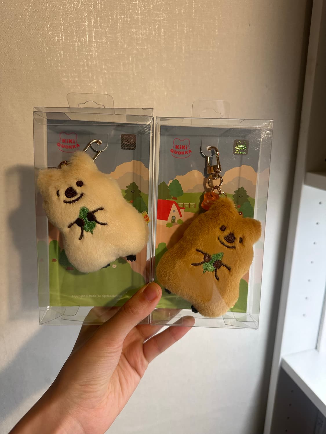 쿼카 커플 키링 상품이미지1