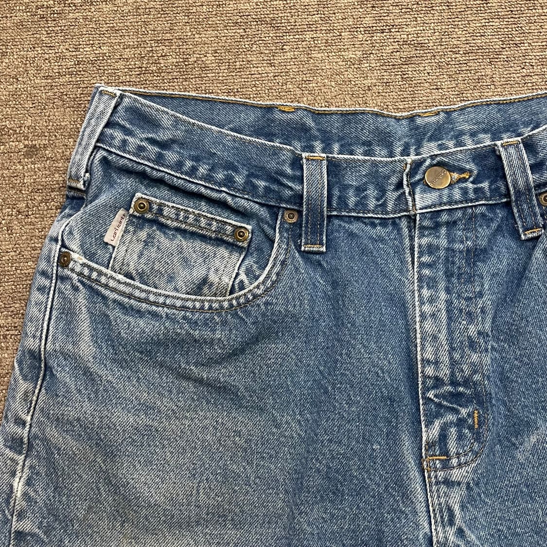 (36) Carhartt 칼하트 데님 쇼츠 반바지 상품이미지6