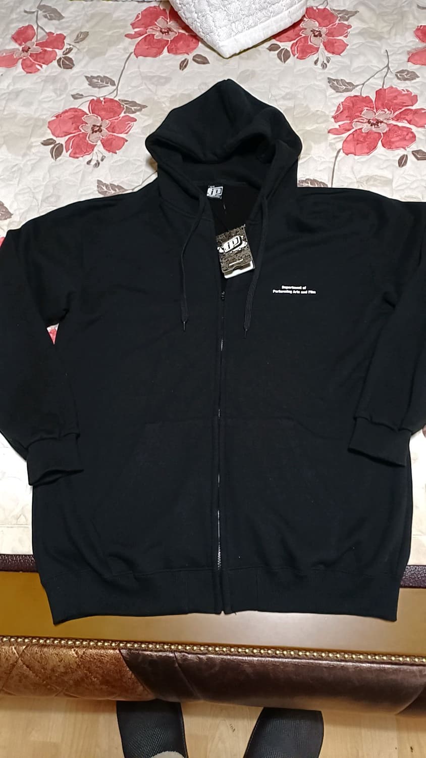 중앙대 예술대학원 미사용 기모후드집업 빅사이즈120 가슴65 기장83 상품이미지1