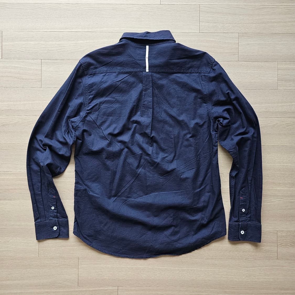 L .Transland 배색 긴팔 포켓 셔츠 남자 간절기 M 95 100 상품이미지2