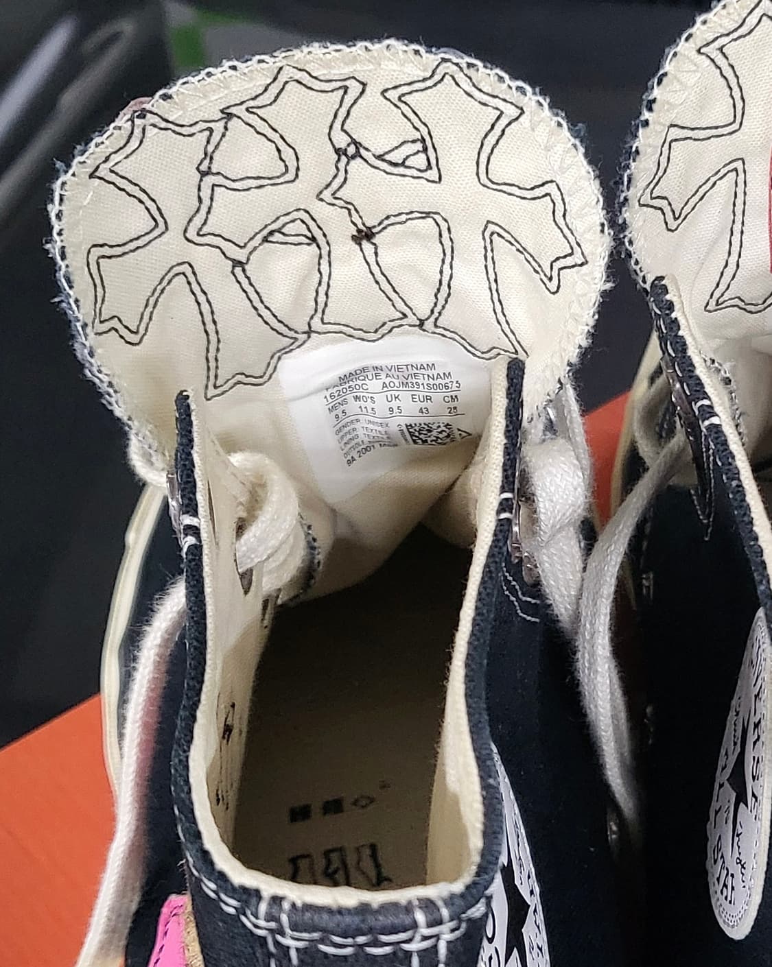 크롬하츠 컨버스 1of1 12패치 척테일러 280 상품이미지7