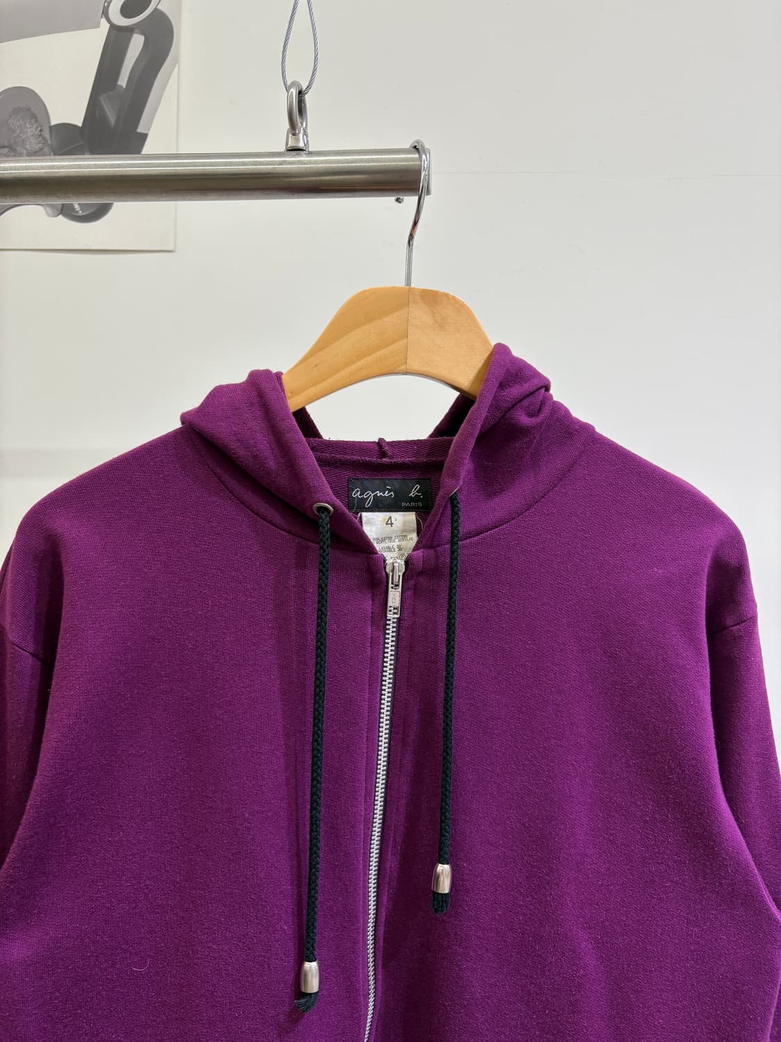AGNES B. (Made in Japan) 후드집업 상품이미지2