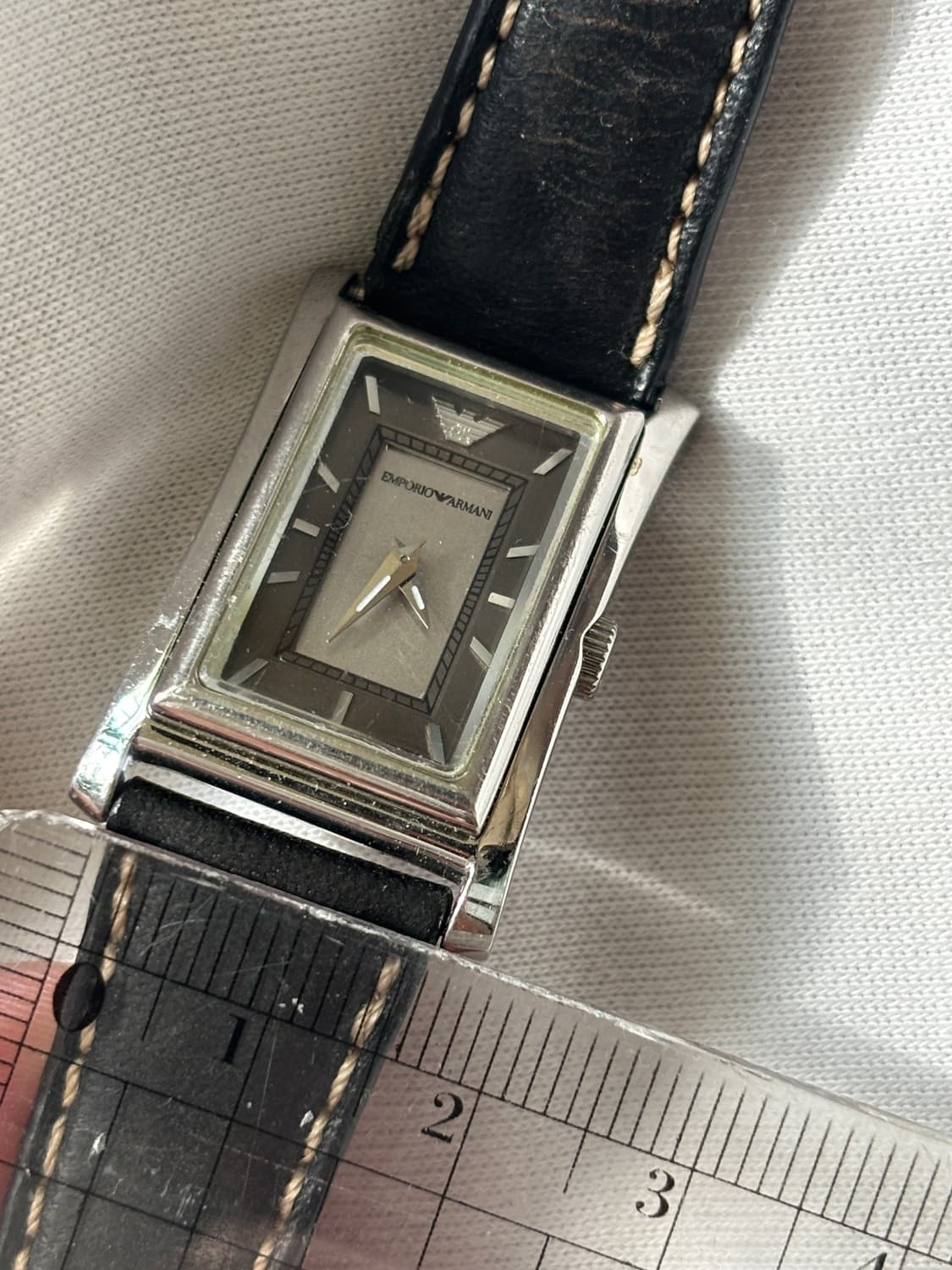 vintage emporio armani leather watch 상품이미지2