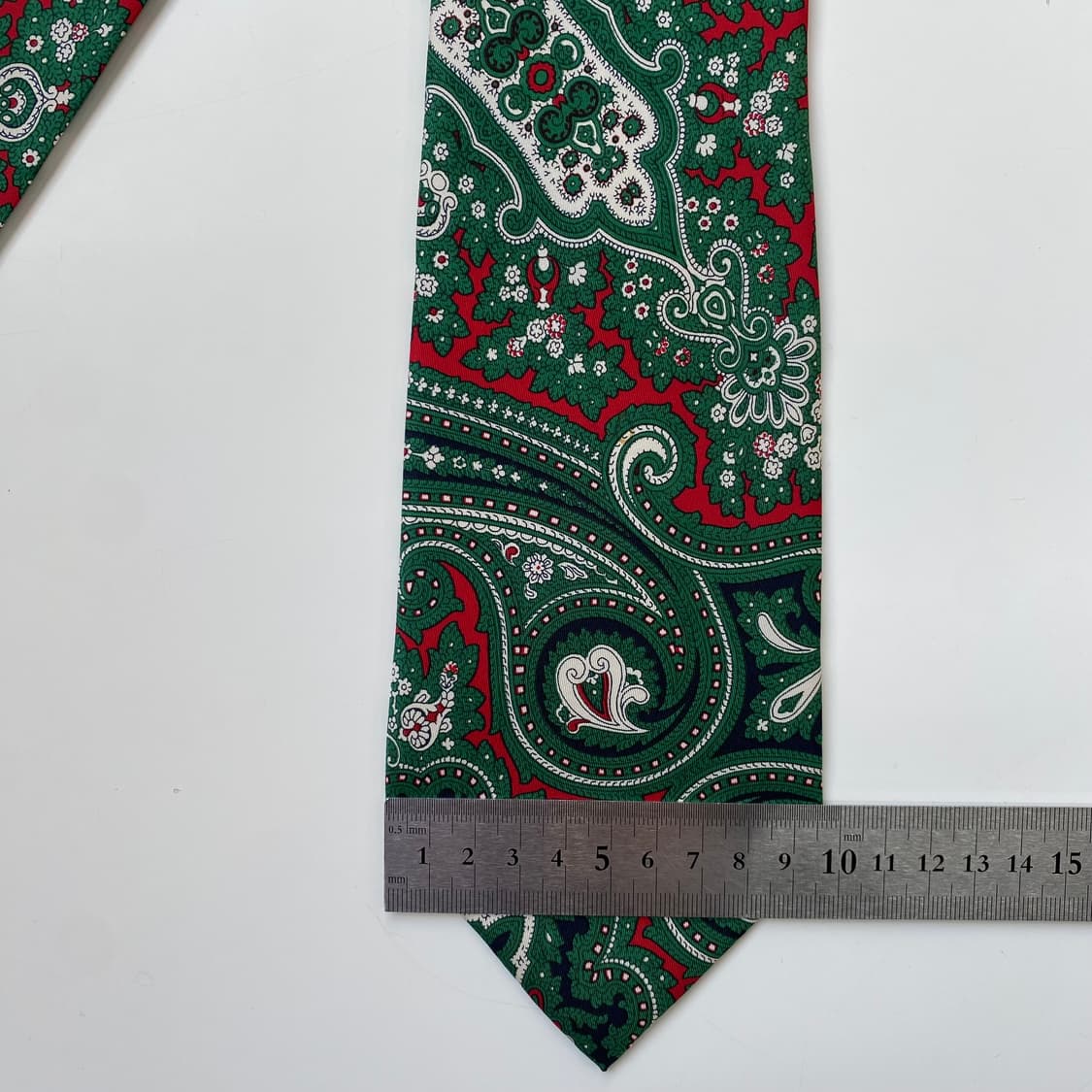 발렌티노(VALENTINO) 페이즐리 정품 명품 넥타이 상품이미지8