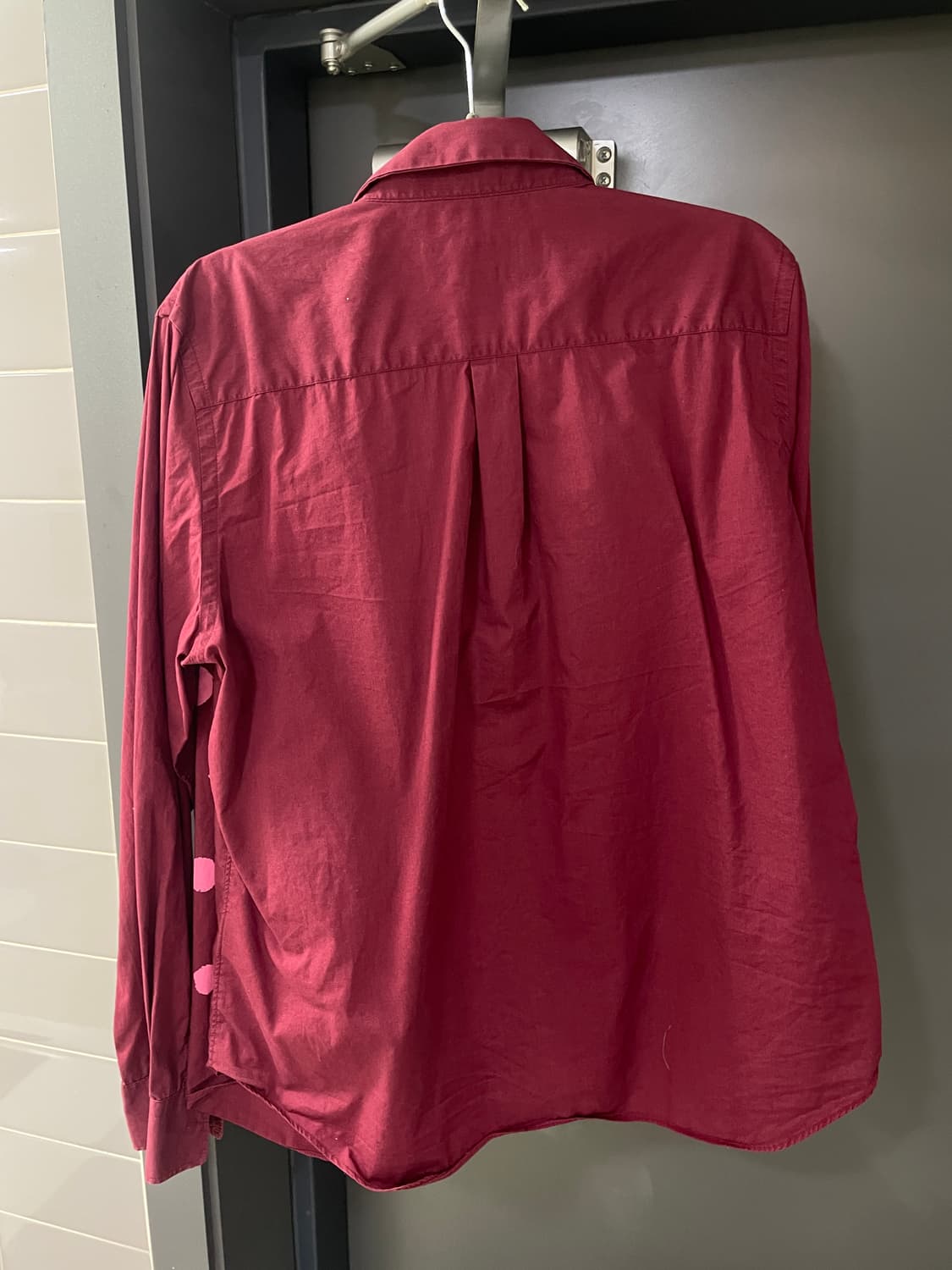 꼼데가르송 & H&M 콜라보 도트셔츠 (M) 상품이미지3