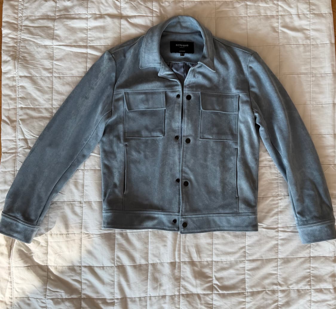 스웨이드 트러커 자켓 M사이즈 상품이미지2