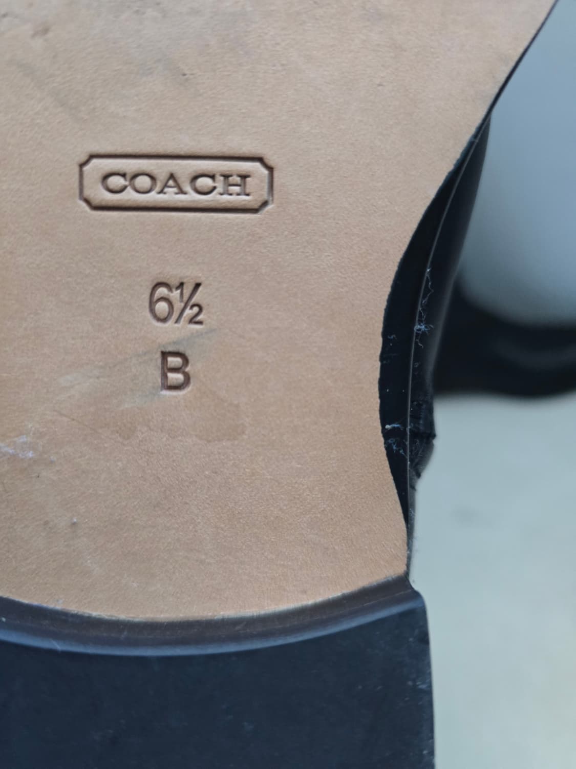 코치 롱부츠 상품이미지6