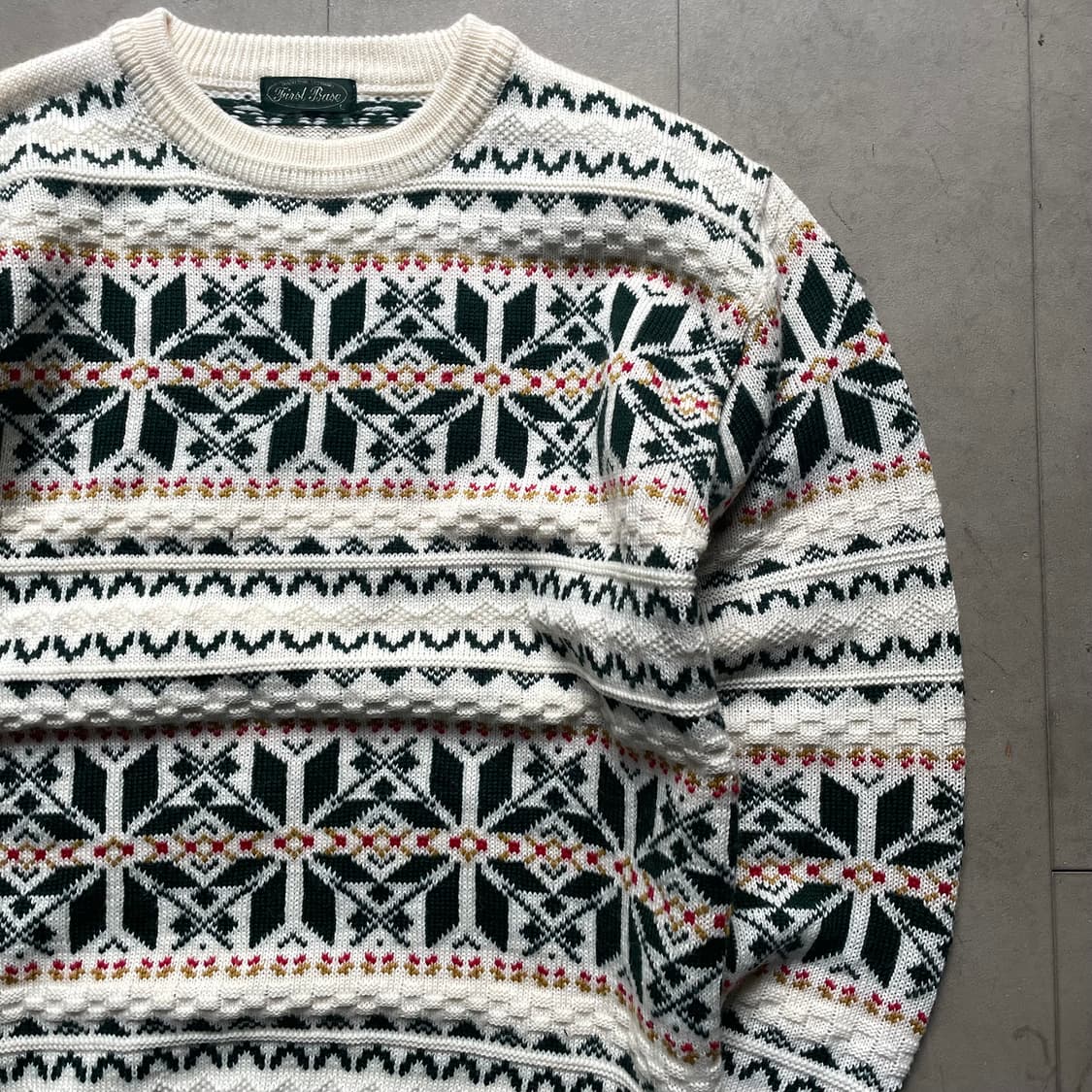 First Base Vintage Sweater 상품이미지3