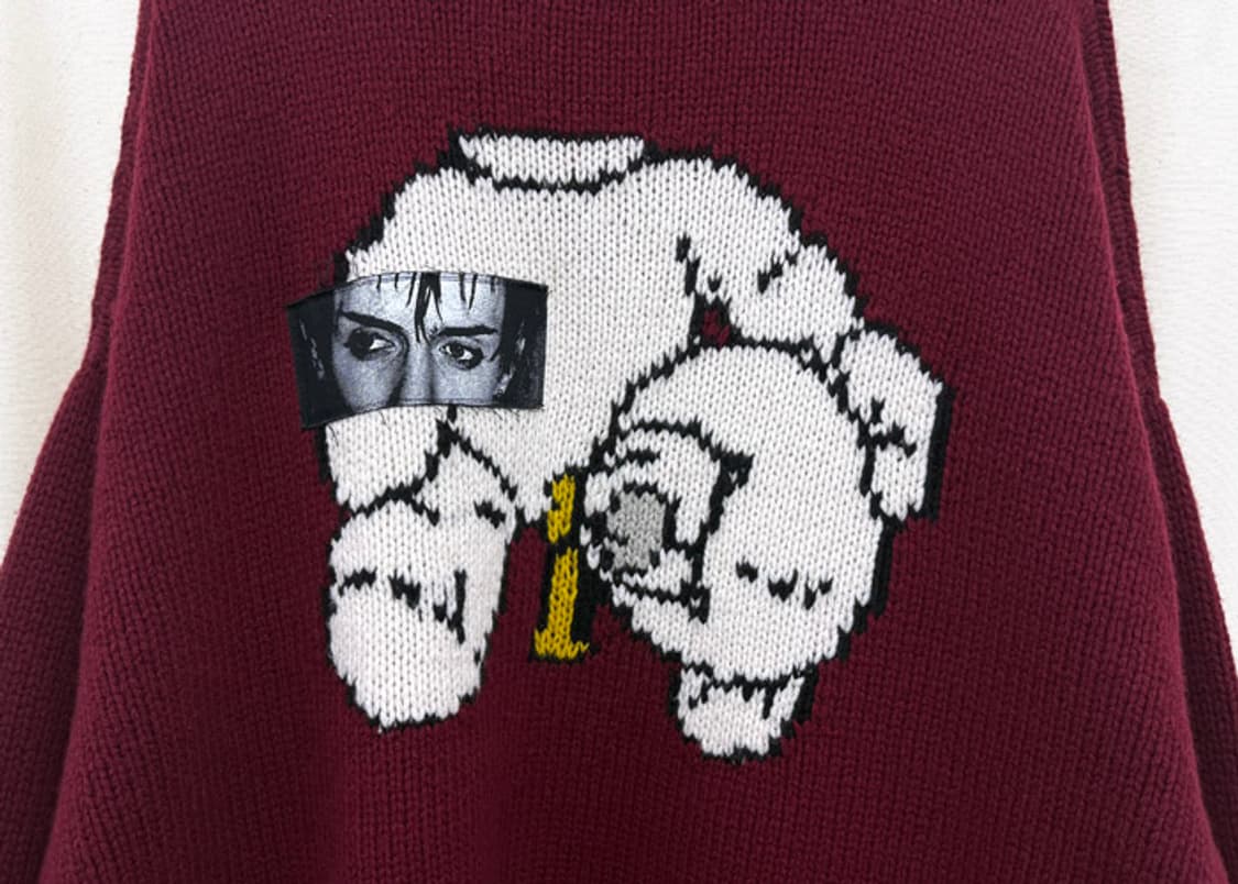 언더커버 토이 위드아웃 소울 인타르시아 울 스웨터 상품이미지5