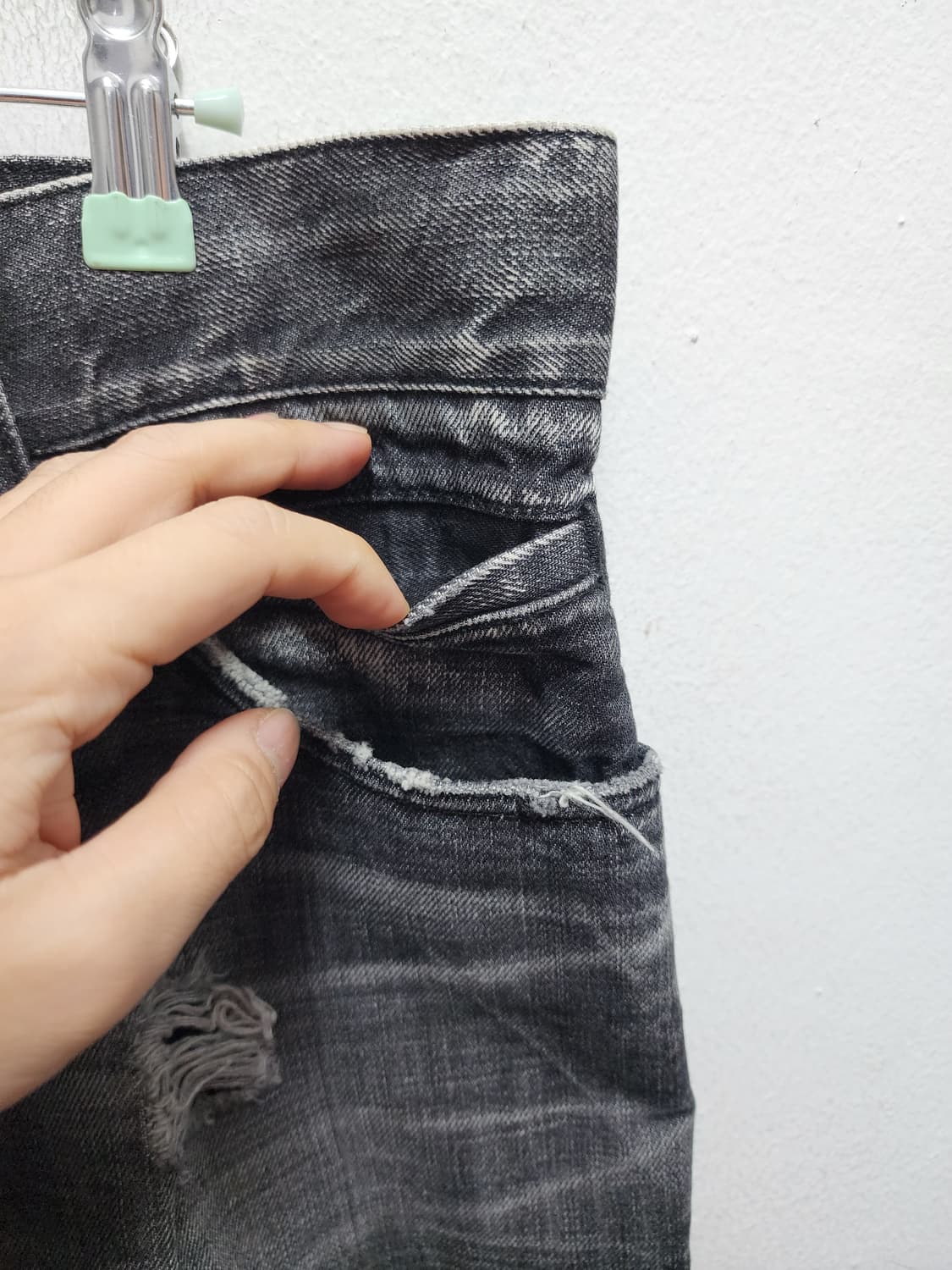 돌체앤가바나 D&G 워싱 데님 청바지 상품이미지4