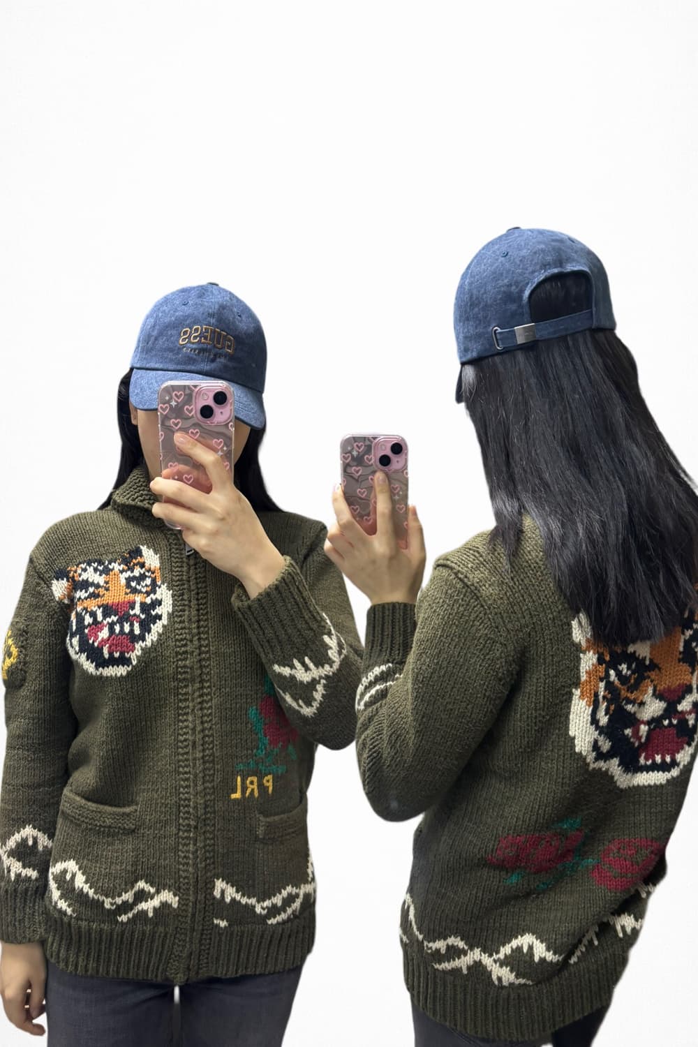 폴로랄프로렌 타이거 니트 집업 가디건 상품이미지2