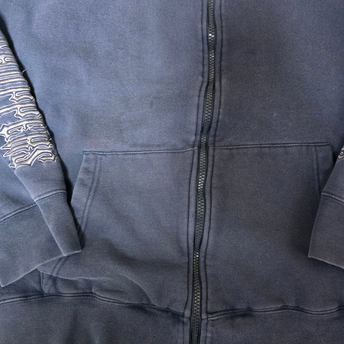 [XXL] 빈티지 웨스트코스트차퍼스 더블페이스 써멀 후드집업 네이비 상품이미지3