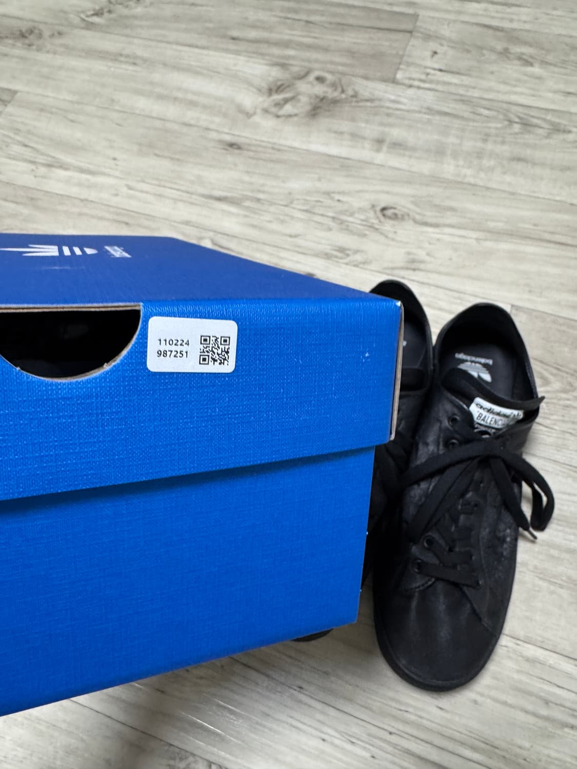 ( 45 ) 발렌시아가 아디다스 스탠스미스 블랙 상품이미지2