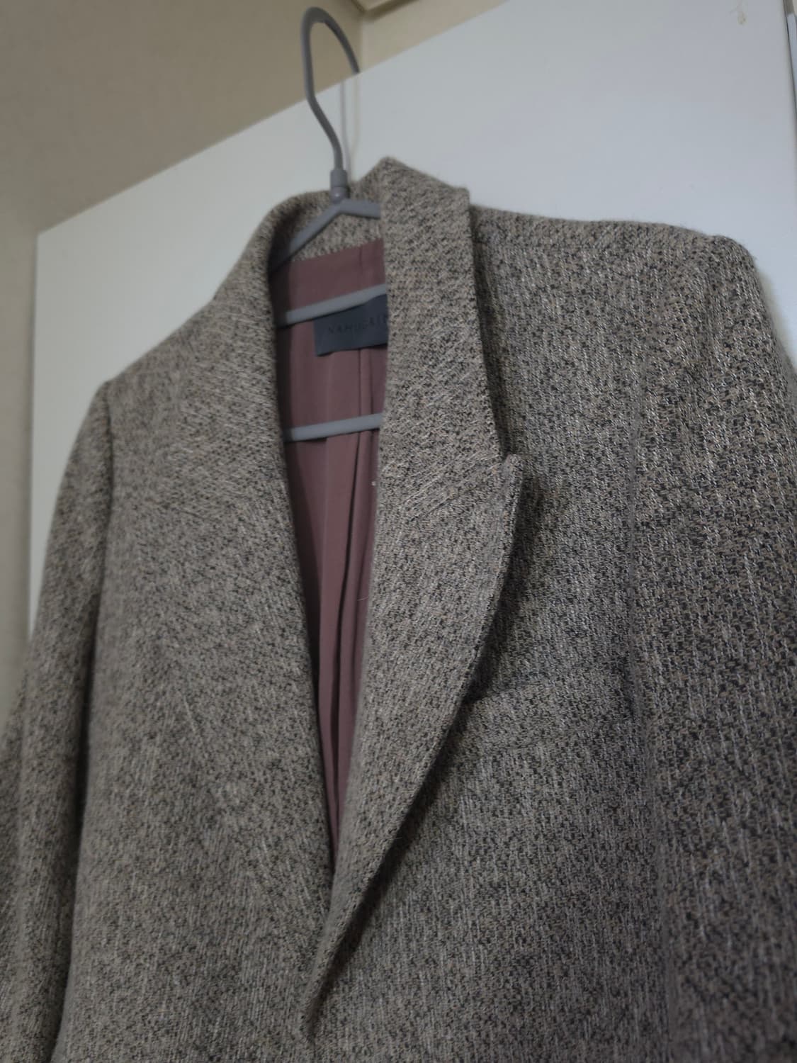 나무그림 오픈형 울자켓 상품이미지2