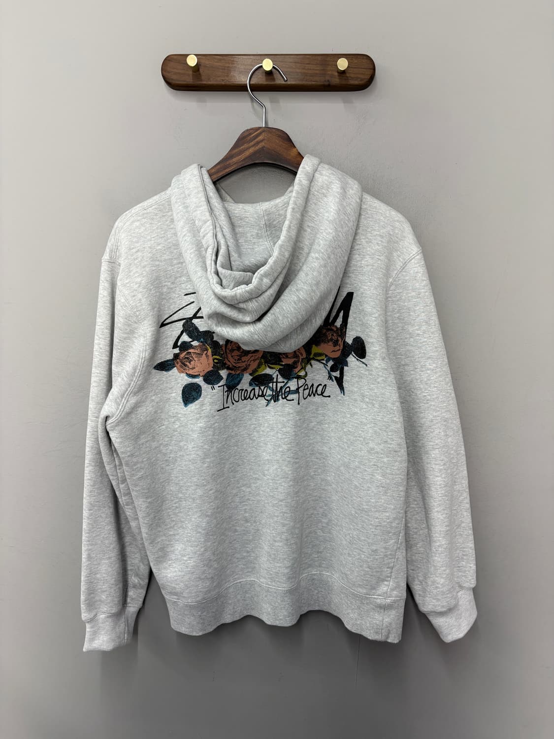 스투시 ITP 로즈 후드 애쉬 헤더 A3829 상품이미지5