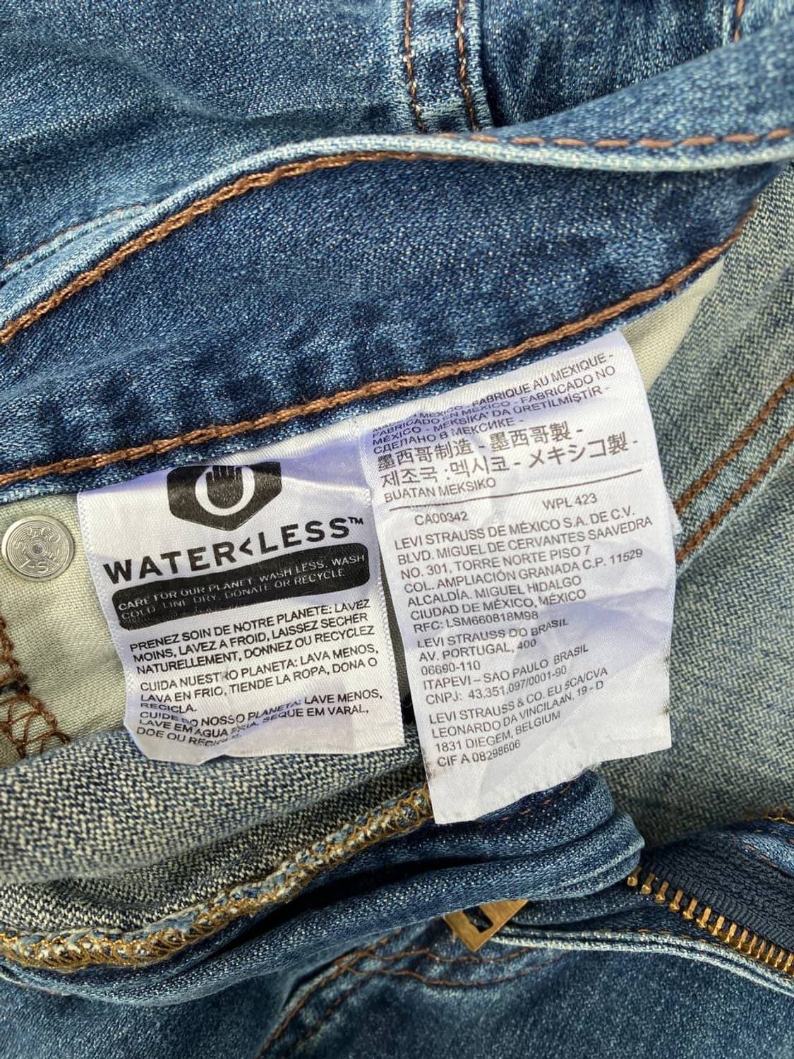 Levis 569 indigo jeans (35) a9 상품이미지5