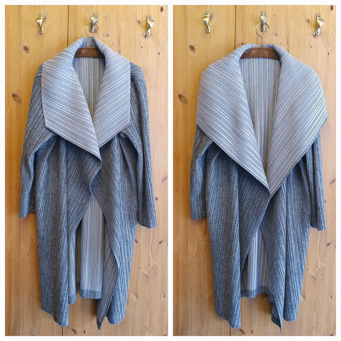 66~88.헤비플리츠 오픈코트 상품이미지2