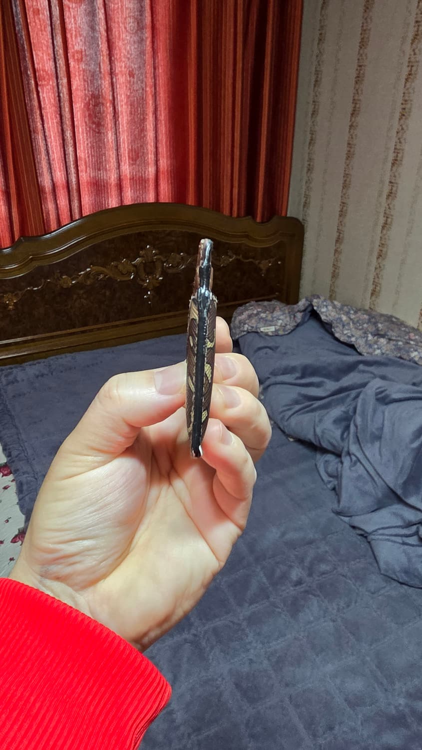 (정품) 버버리 모노그램 스트라이프 E 캔버스/카드지갑/남녀공용/개인 상품이미지9