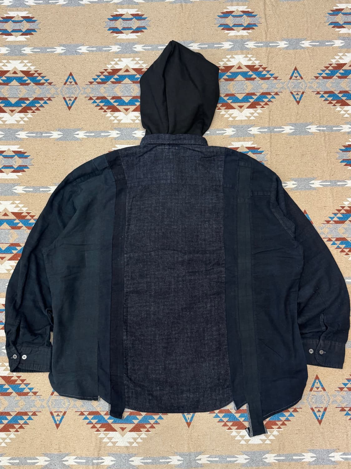 [OS] 니들스 x 브레스 리빌드 7컷 와이드 후드 셔츠  상품이미지5