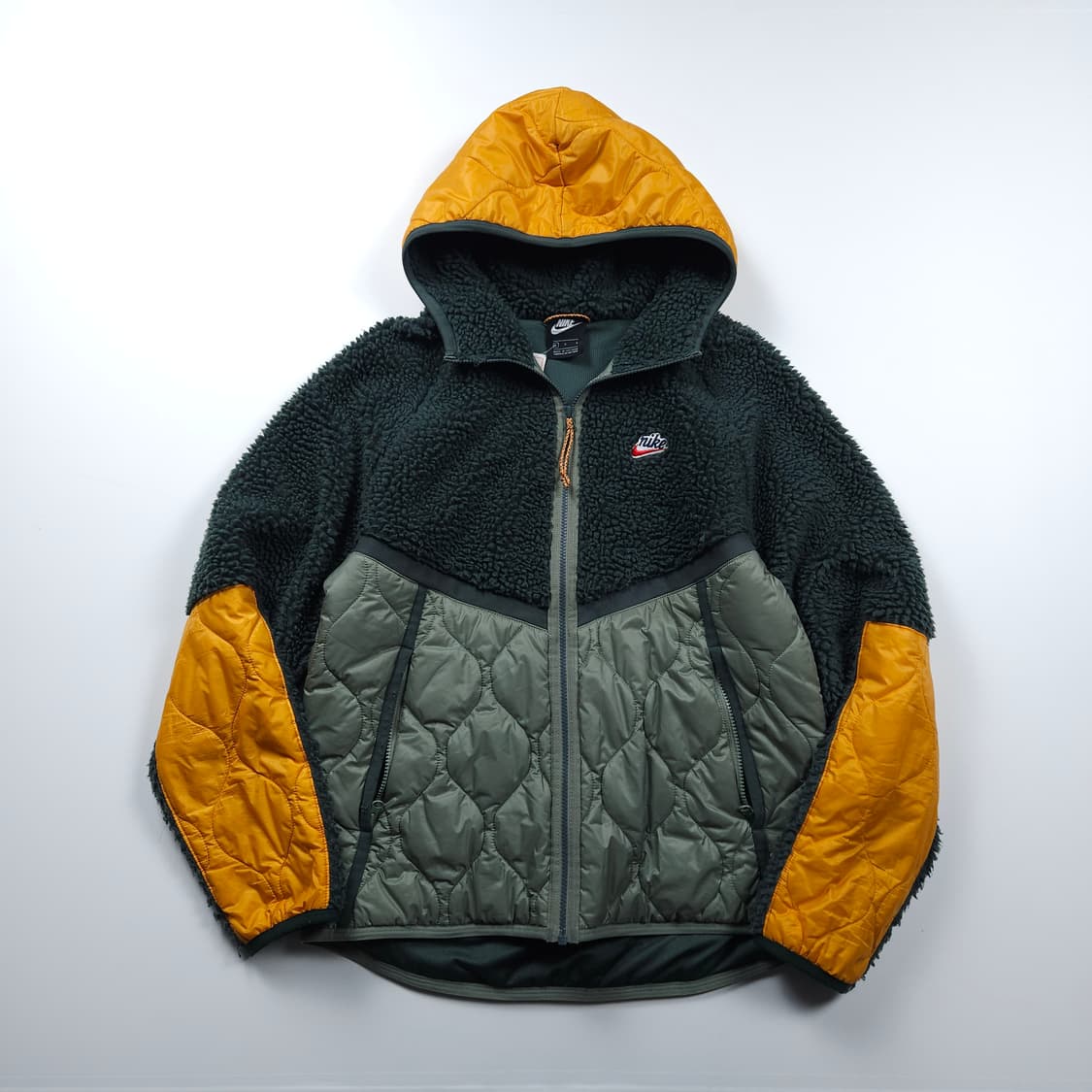 나이키 헤리티지 퀼팅 믹스업 쉐르파 자켓 (L) 상품이미지1