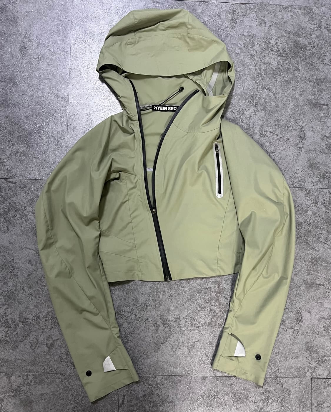 혜인서 크롭 쉘 자켓 바람막이 1사이즈 상품이미지3