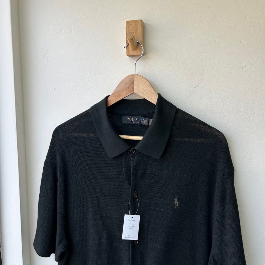 16712 - 폴로 랄프로렌 텍스처 코튼 셔츠 스웨터 상품이미지1