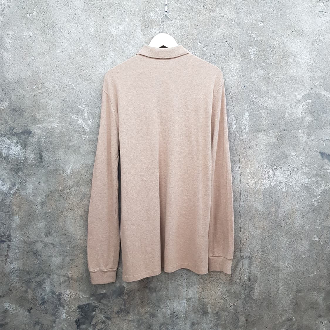 폴로 랄프로랜 커스텀핏 오트밀 PK 긴팔 XL  상품이미지2